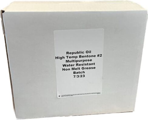 Republic Oil HD Bentone/Clay #2 High Temp Non Melt Grease 10x14oz Tubes in Saudi Arabia