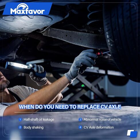 Maxfavor Pair CV Axle Front Fit for 2011 Hyundai Azera 3.3.L V6 Pair Left and Right CV Joint Shaft Assembly Left or Right Front Driver or Passenger Side NCV37056 NCV37055 in Saudi Arabia