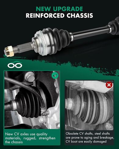 SCITOO Complete Front CV Axle Half Shaft For 66-5044 NCV69506 TO-8-8530A For Toyota Camry 1992-2001, For Toyota Solara 1999-2001 in Saudi Arabia