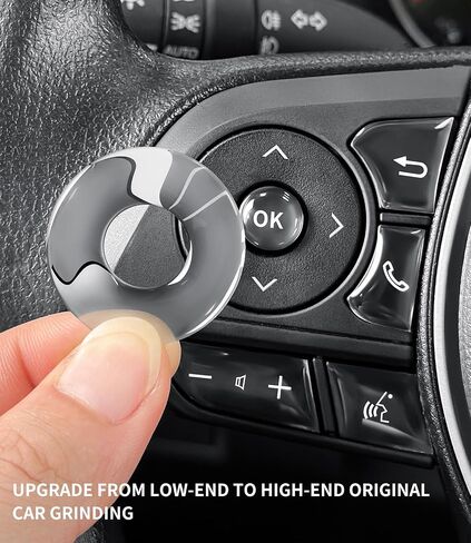 Suitable for Toyota Steering Wheel Button Protection Stickers for RAV4 frontlandei wildlander for Corolla Steering Wheel Button Modification Steering Wheel Cover (for RAV4) in Saudi Arabia