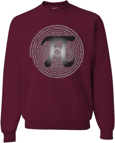 Wild Bobby Pi Day 3.14 Pi Symbol Nerdy Unisex Crewneck Graphic Sweatshirt in Saudi Arabia