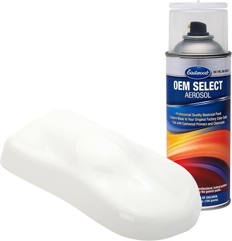 Eastwood OEM Select Basecoat Touchup Paint Aerosol GM WA8624 أولمبي أبيض in Saudi Arabia