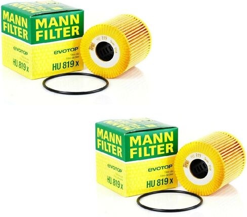 Replacement Set Pair of 2 Oil Filters Mechanics Choice for Volvo S40 S60 C70 XC70 XC90 V70 V40 in Kuwait