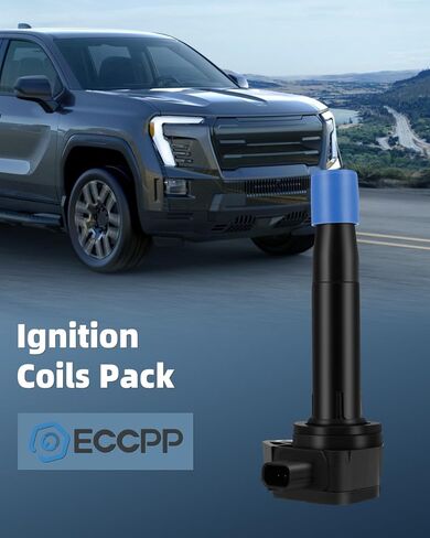 ملفات ملف الإشعال ECCPP UF669 1 قطعة، لـ Volt 1.4L 2011-2015، لـ Trax 1.4L 2013-2017، لـ Sonic 1.4L 2012-2017، لـ Buick Encore 1.4L 2013-2017 C1810 UF669 in Kuwait