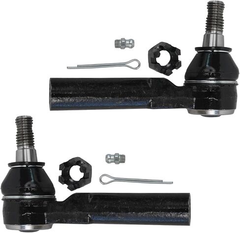 Detroit Axle - Front Tie Rods Kit for 2004-2005 Chevy Colorado GMC Canyon Isuzu i-280 i-350 Inner & Outer Tie Rod End Links Boots Replacement in Saudi Arabia