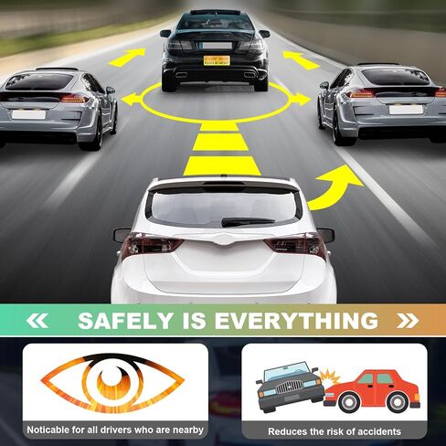 Student Driver Magnet Safety Sign - Car Vehicle Reflective Sticker Bumper for New Drivers - Set of 3 in Saudi Arabia