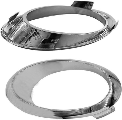labwork Front Left Driver Side Fog Light Bezel Chrome Trim Ring Replacement for Fusion 2013 2014 2015 2016 DS7Z17E811AA in Saudi Arabia