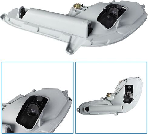 Left and Right Fog Lights Assembly Replacement for Hyundai Accent 2012-2016 Driver Passenger Side 922011R010 HY2592139 in Saudi Arabia