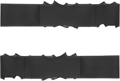 MEWANT Hand Sew Black Smooth Genuine Leather Steering Wheel Cover for Ford F-250 F-350 2011-2016 Ford Truck Accessory in Saudi Arabia