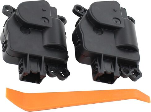 MOTOKU 2PCS HVAC سخان الهواء مزيج الباب المحرك لجيب رانجلر باتريوت البوصلة لكرايسلر سيبرينغ أسبن 200 لرام بروماستر 1500 2500 3500 2014-2023 لدودج رحلة دورانجو كاليبر المنتقم in Saudi Arabia