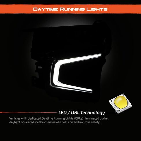 AKKON - Fit 2021-2024 Chevy Tahoe/Suburban 21-24 [Full LED] Switchback Headlight Headlamp Driver + Passenger in Saudi Arabia