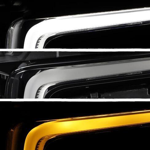 AKKON - Fit 2021-2024 Chevy Tahoe/Suburban 21-24 [Full LED] Switchback Headlight Headlamp Driver + Passenger in Saudi Arabia