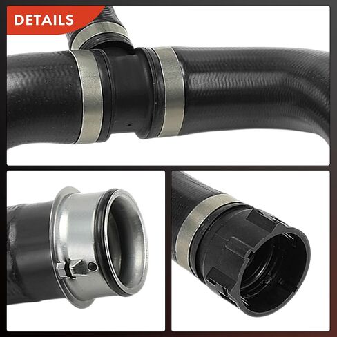 A-Premium Lower - خرطوم تبريد الرادياتير الرئيسي متوافق مع Mercedes-Benz GL450 2015-2016، GLE400 2016-2019، GLE43 AMG 2017-2019، GLE450 AMG 2016، GLE550e 2016-2018، GLS450، ML400، 3.0L in Saudi Arabia