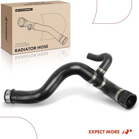 A-Premium Lower - خرطوم تبريد الرادياتير الرئيسي متوافق مع Mercedes-Benz GL450 2015-2016، GLE400 2016-2019، GLE43 AMG 2017-2019، GLE450 AMG 2016، GLE550e 2016-2018، GLS450، ML400، 3.0L in Saudi Arabia