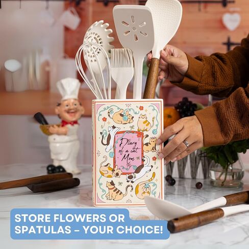 Occasional's Book-Shaped Decorative Vase, Ceramic Vases for Home Decor, Cute Bookshelf Decor, Unique Vase for Book Lovers (Large) in Saudi Arabia
