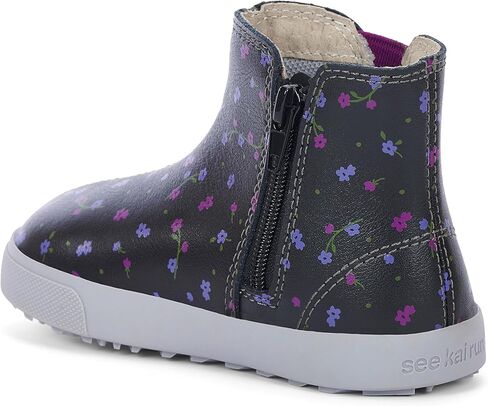 See Kai Run - حذاء رياضي Keegan II للأطفال الصغار، زهور سوداء، مقاس 9.5 in Kuwait