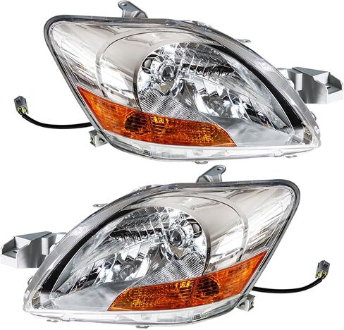 بديل Silscvtt لسيارة Toyota Yaris 2007-2011 سيدان المصابيح الأمامية للسائق الأيسر والجانب الأيمن للراكب 8117052740 8113052750 in Saudi Arabia