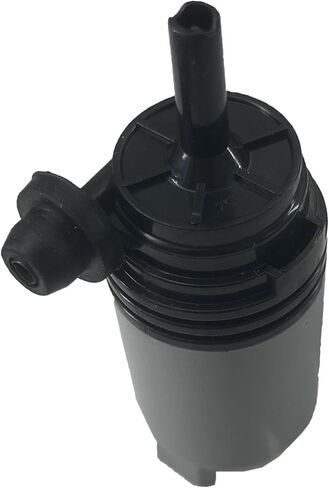 Front Windshield Washer Pump w/Grommet Compatible with 328i, 325xi, 325i, 525i, 535i GT, 550i,640i, M3, M5, M6 Replaces 67126934159, 67127302589, 21323-232316A in Saudi Arabia