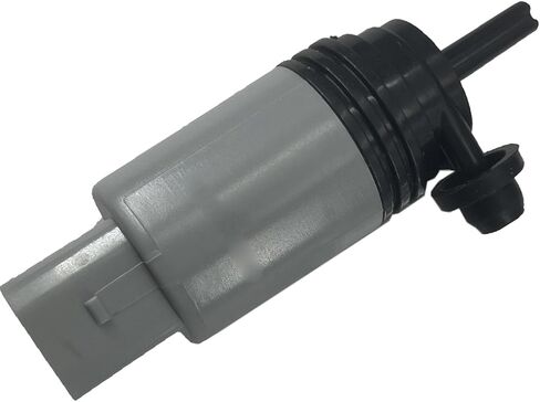 Front Windshield Washer Pump w/Grommet Compatible with 328i, 325xi, 325i, 525i, 535i GT, 550i,640i, M3, M5, M6 Replaces 67126934159, 67127302589, 21323-232316A in Saudi Arabia