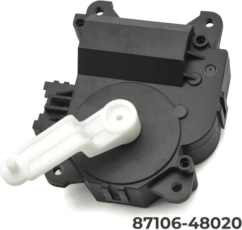 87106-48020 HVAC مزيج باب المحرك الرئيسي درجة الحرارة الهواء باب المحرك 7 دبابيس يصلح لكزس RX300 3.0L 1999 2000 2001 2002 2003، استبدال # 604-941 8710648020 in Kuwait