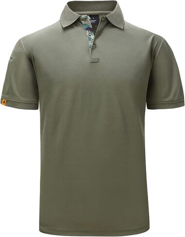 Tactical Shirts for Men Military Golf Shirts Short Sleeve with Collars T-Shirt in Saudi Arabia