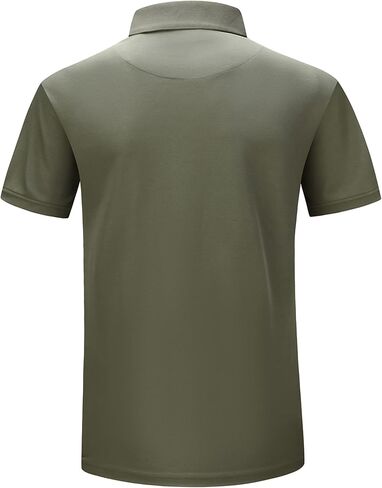 Tactical Shirts for Men Military Golf Shirts Short Sleeve with Collars T-Shirt in Saudi Arabia