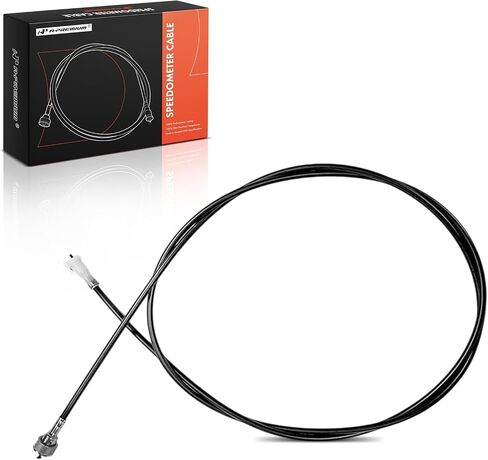 A-Premium 100 inch Speedometer Cable Compatible with Dodge B100, B200, B300, W100, W200, W300, Ramcharger, B100 B200 B300 Van, D100 D200 D300 W100 W200 W300 Pickup & AMC Spirit & Fargo B200 Van in Saudi Arabia
