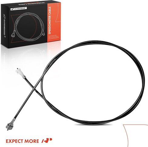 A-Premium 100 inch Speedometer Cable Compatible with Dodge B100, B200, B300, W100, W200, W300, Ramcharger, B100 B200 B300 Van, D100 D200 D300 W100 W200 W300 Pickup & AMC Spirit & Fargo B200 Van in Saudi Arabia