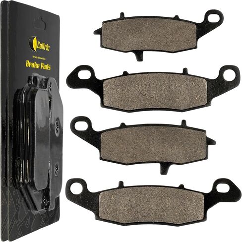 Caltric Front Rear Brake Pads Compatible with Kawasaki Vn900 Vn 900 Vulcan 900 Classic Lt 2006-2017 Front Motorcycle Pads in Saudi Arabia