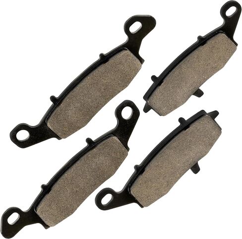 Caltric Front Rear Brake Pads Compatible with Kawasaki Vn900 Vn 900 Vulcan 900 Classic Lt 2006-2017 Front Motorcycle Pads in Saudi Arabia