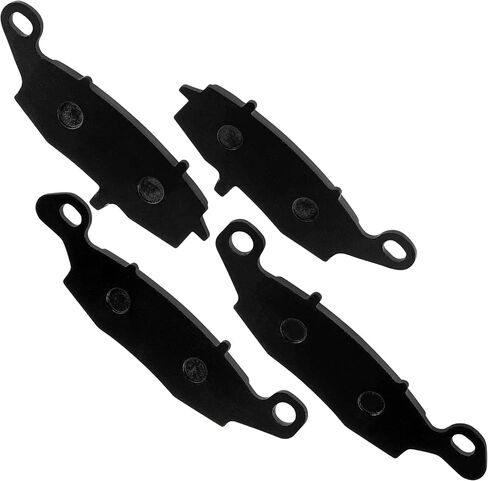 Caltric Front Rear Brake Pads Compatible with Kawasaki Vn900 Vn 900 Vulcan 900 Classic Lt 2006-2017 Front Motorcycle Pads in Saudi Arabia