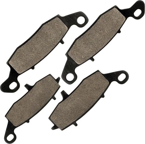 Caltric Front Rear Brake Pads Compatible with Kawasaki Vn900 Vn 900 Vulcan 900 Classic Lt 2006-2017 Front Motorcycle Pads in Saudi Arabia
