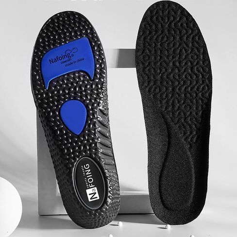 1 Pair Sport Insoles for Men Women - Shock Absorption and Arch Support Shoe Insoles for Work Boots & Sneakers (43-44) in Saudi Arabia