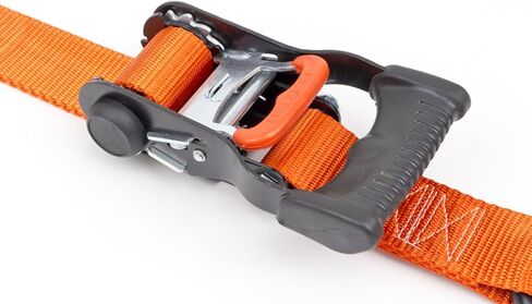 أشرطة سقاطة مريحة للقفل مقاس 1.5 بوصة × 7 أقدام من PowerTye مع خطافات على شكل حرف S شديدة التحمل - صُنعت في الولايات المتحدة الأمريكية - حد حمل العمل 1000 رطل / قوة الكسر 3000 رطل - أزرق (زوج) in Kuwait
