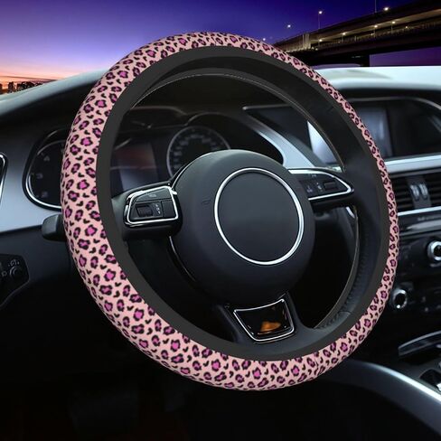 العلم الأمريكي غطاء عجلة القيادة - الرجعية الخشب الحبوب الأعلام الأمريكية غطاء عجلة القيادة العالمي 15 بوصة عدم الانزلاق تنفس النيوبرين ملحق السيارة للنساء الرجال الولايات المتحدة عجلة القيادة حامي in Saudi Arabia