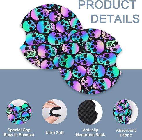 Boho Ethnic Southwest Geometric Steering Wheel Cover Non-Slip Breathable Universal 15 Inch Car Steering Wheel Cover with 2 Pieces Car Coasters Suitable for Men Women in Kuwait