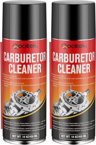 Qooltek Carb and Choke Cleaner Jet Spray, Carburetor & Throttle Body Cleaners, 450ml in Kuwait