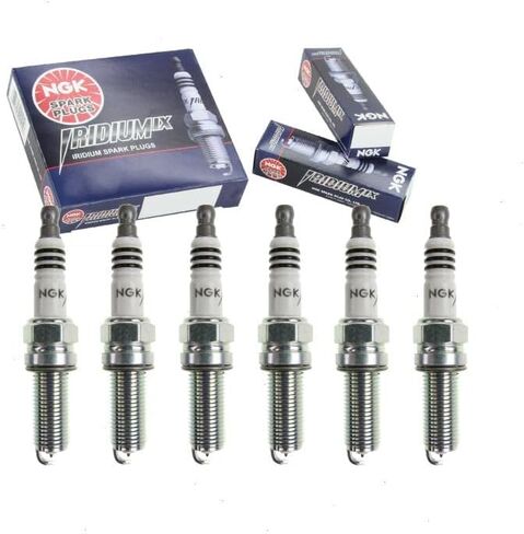 6 pc NGK Iridium IX Spark Plugs compatible with Hyundai Genesis 3.8L V6 2012-2016 in Saudi Arabia