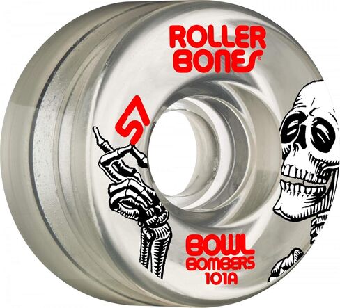 RollerBones Quad Wheels Bowl Bombers 101a Wheels Skateboard in Kuwait