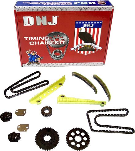 DNJ TK4155 Timing Chain Kit for 1997-2000 Ford E-150 Econoline, E-150 Econoline Club Wagon, Expedition 4.6L V8 16V SOHC 281cid in Saudi Arabia
