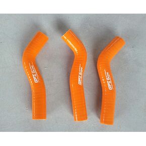 A T C Silicone Radiator Hose Compatible With KTM 250 SXF/SX-F/XC-F KTM 250SXF 2007 2008 2009 2010 Orange in Saudi Arabia