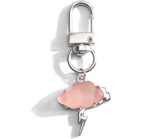 Cloud Keychain,Y2K Keychain for Keys Purse Handbag,Cute Weather Charm Gift for Women Birthday Christmas in Saudi Arabia
