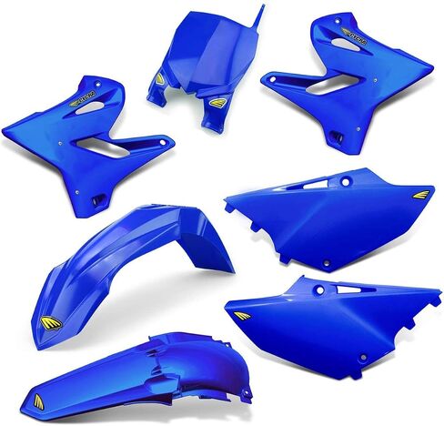 طقم بلاستيك Cycra Powerflow (أزرق) متوافق مع 15-19 YAMAHA YZ250 in Saudi Arabia