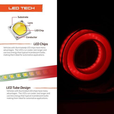 AKKON - [GTR Style For 2008-2013 G37 / 14-15 Q60 كوبيه ثلاثية الأبعاد LED أنبوب ضوء مصابيح الذيل مجموعة زوج الإسكان الدخان الأسود in Saudi Arabia