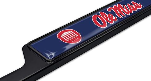 Ole Miss Rebels Black License Plate Frame in Saudi Arabia
