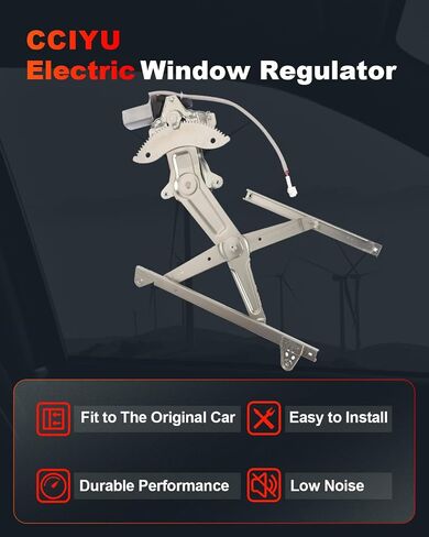 cciyu Power Window Regulator With Motor Replacement for 1998-2002 for Chevrolet for Prizm,1998-2002 for Toyota Corolla Front Left Driver Side in Saudi Arabia