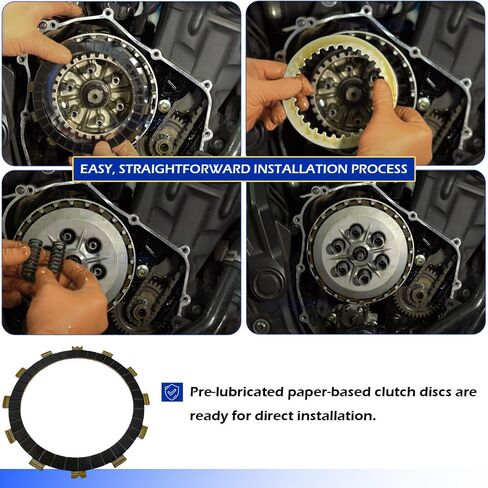 Clutch & Cover Gasket Kit Compatible with Yamaha FZ07 2015-2017 MT-07 XSR700 2018-2022 Tenere 700 XTZ07 2021-2022 OEM# 1WS-W001G-00-00 in Saudi Arabia