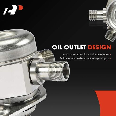 A-Premium High Pressure Fuel Pump Compatible with Mercedes-Benz E550, G50, GL550, S550, GLS550, SL550, CLS550, GLS63 AMG, ML550, M3 AMG, E63 AMG, E63 AMG S, GLE63 AMG, GLE63 AMG S, G3 AMG, 2011-2019 in Saudi Arabia