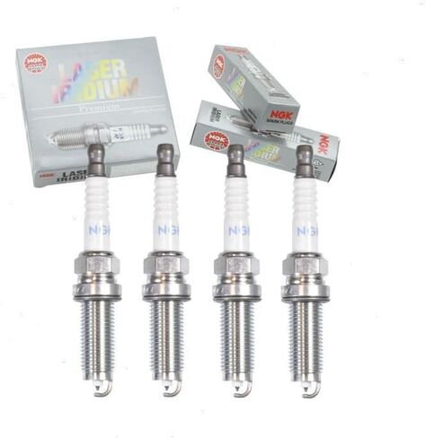 4 pc NGK Laser Iridium Spark Plugs compatible with Honda Civic 1.5L L4 2017-2020 in Saudi Arabia