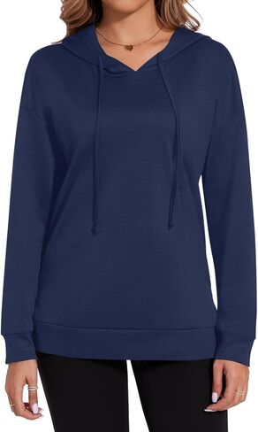 BISHUIGE Womens Long Sleeves Hoodies Fashion Sweatshirts in Kuwait